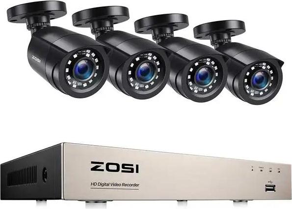 Domáci bezpečnostný systém, H265+ DVR, nočné videnie