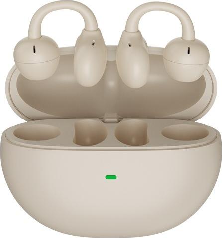INF Ohrclip Bluetooth Kopfhörer: V5.4, Komfortabel, HiFi Sound, für Sport Beige 390525