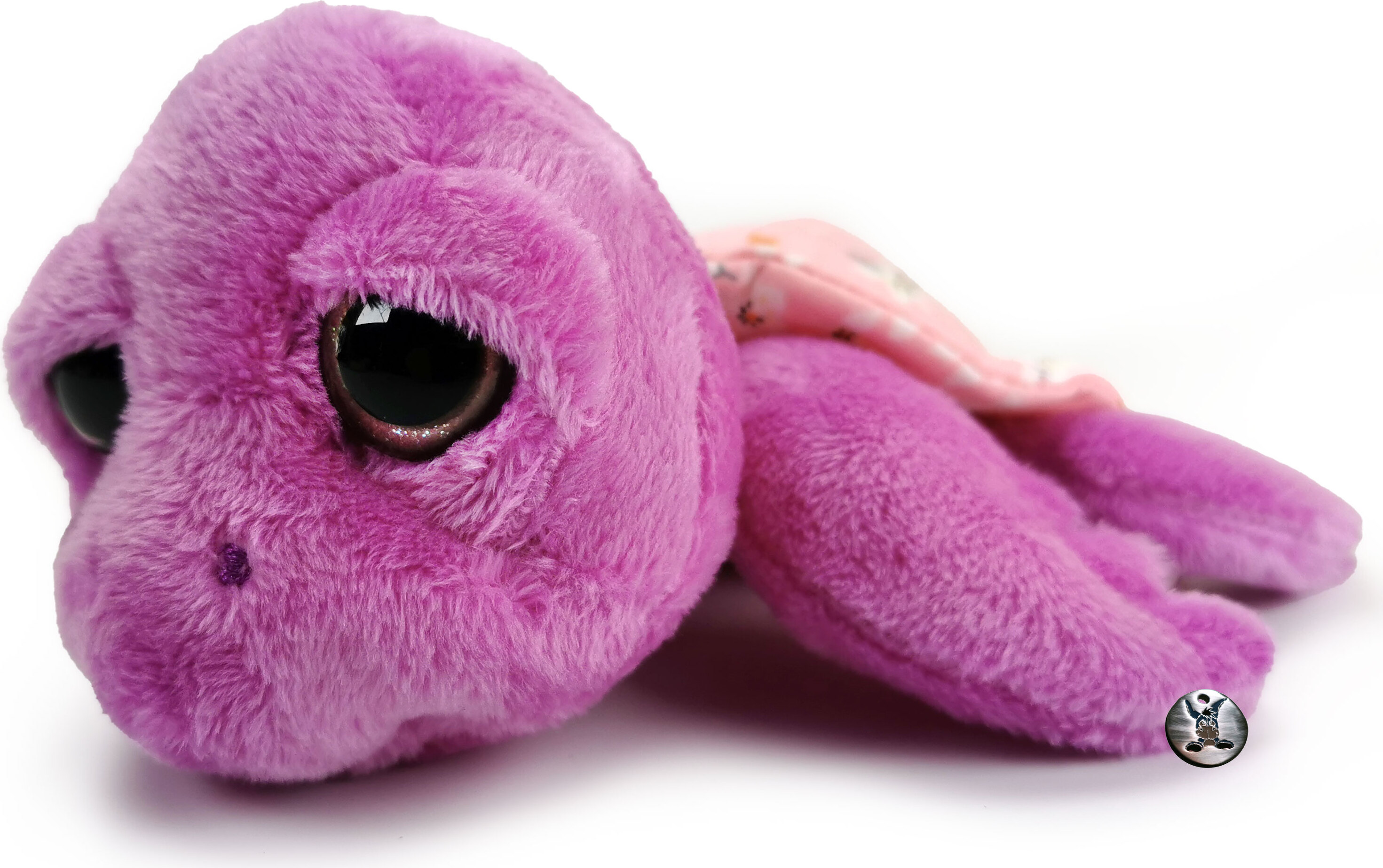 Kuscheltiere*biz Schildkröte pink Kuscheltier Plüschtier Schnuffeltier EDENY
