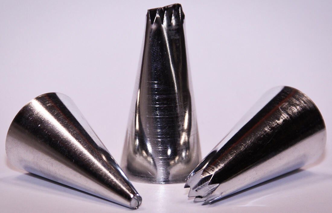 PEAVA tip-Dekorations-Set 3-tlg. Zinn-Mischformen Nr.1