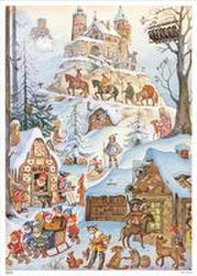Adventný kalendár "Rozprávkový hrad"
