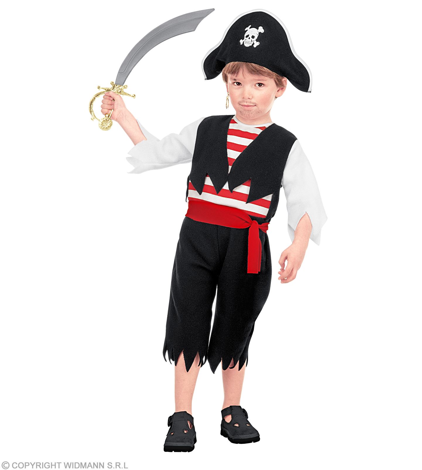 Kinderkofferset Piraten Piratenset Kinder Piratenkostüm Verkleidung 
