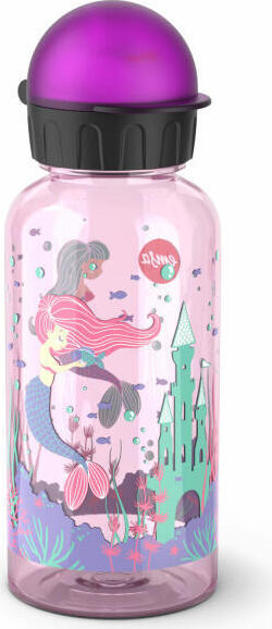 Borraccia Bambini Plastica Set Merende Portapranzo - Bottiglia 400ml, Tazza E Contenitore, Plastiche Certificate Per Alimenti Porta Merenda Sonic - Foto 2