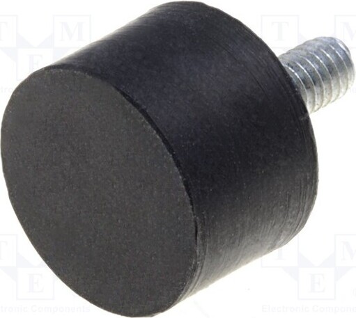 TNE 1x Mit vibrationsgeschütztem Stbein H: 10mm Ø: 20mm 315N DVA.4-20-10-M6-18-55 Beine _1GH_DVA.4-20-10-M6