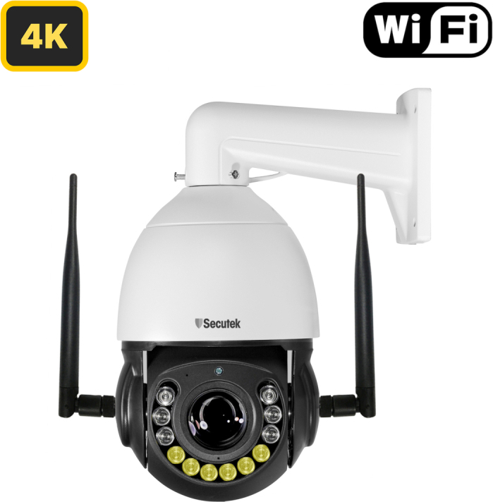 Otočná PTZ IP kamera Secutek SBS-SD510W-30X - 8MP, 30x zoom