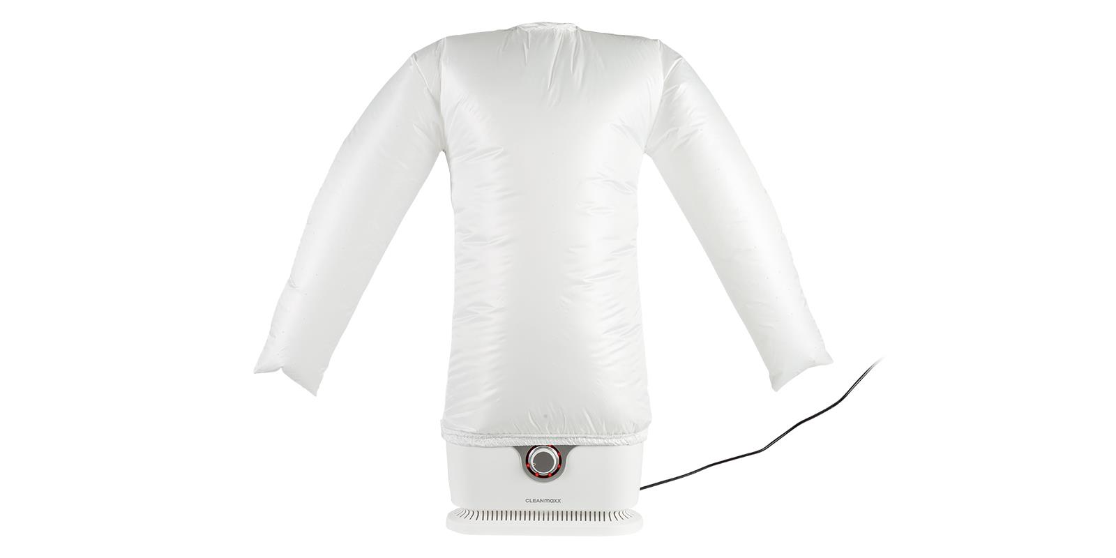 CLEANmaxx Bügler für Hemden & Blusen in Weiß/Silber - 1800 Watt 49618