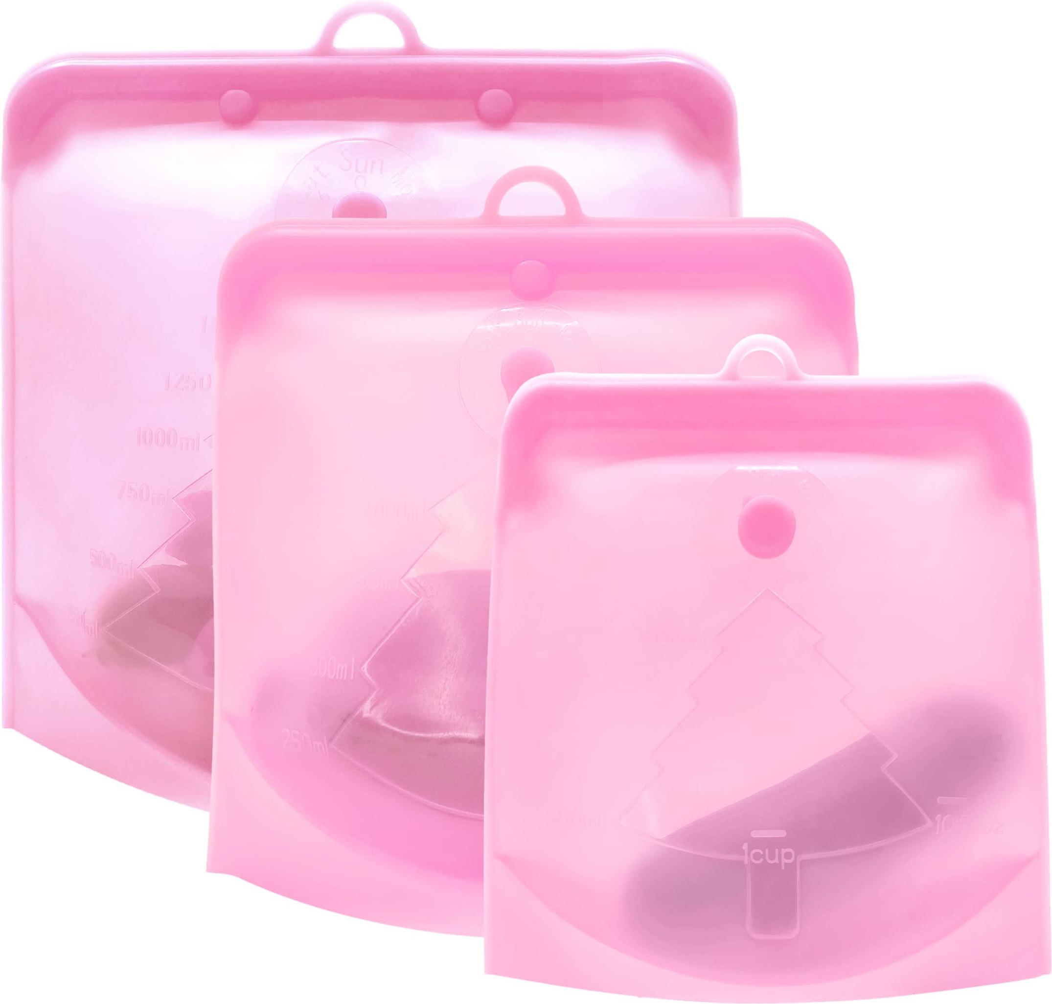 Zelten Silikon Mehrweg-Aufbewahrungsbeutel