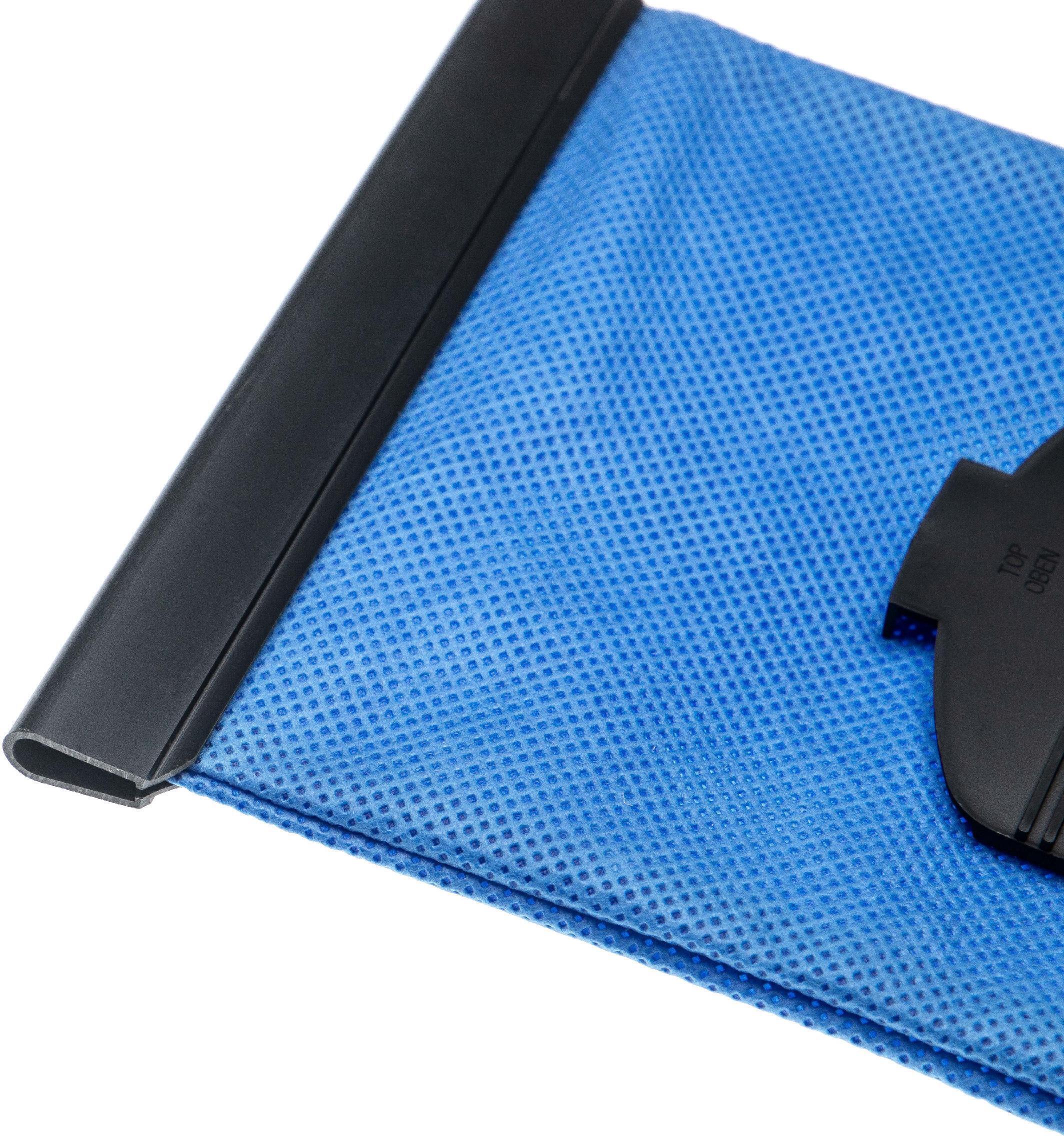 vhbw Staubbeutel kompatibel mit Bosch arriva BSG 1511RU, arriva BSG 1500RU, arriva BSG 1600RU, arriva BSG1400RU Staubsauger - 27,7cm x 18cm Blau