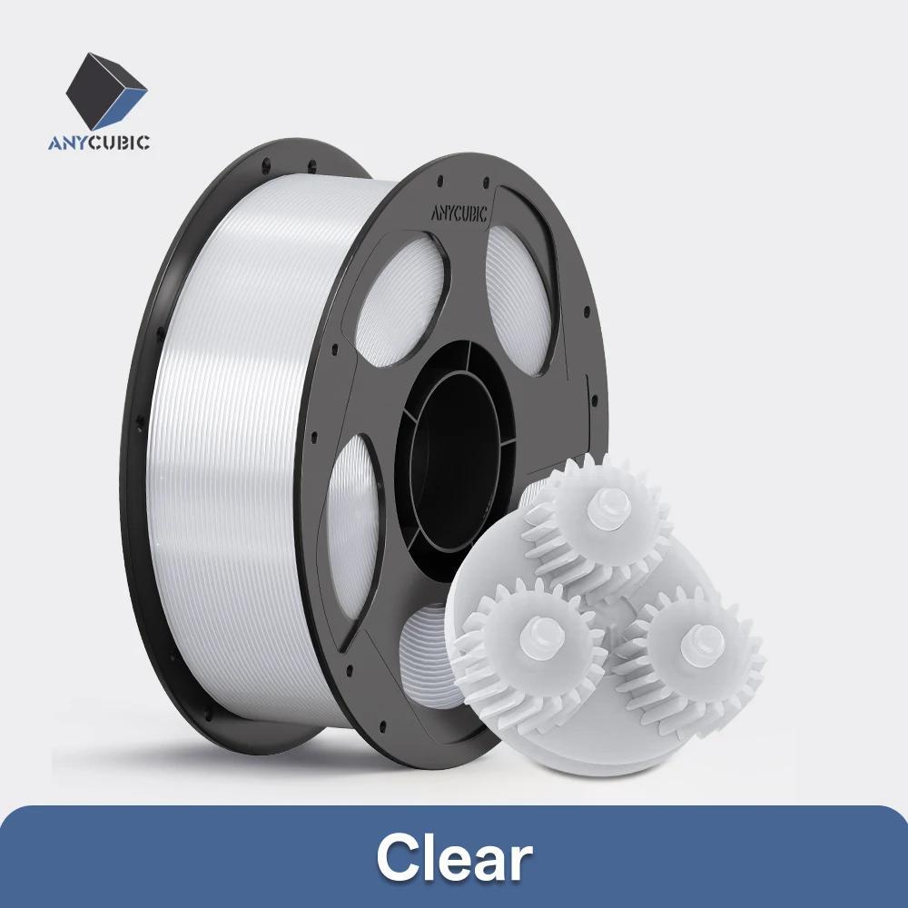 StarTech Polycarbonat PC Filament - 3D-Drucker-Filament - 1 kg Spule - Sehr Robust - Hohe Schlagzähigkeit - Transparent Weiß