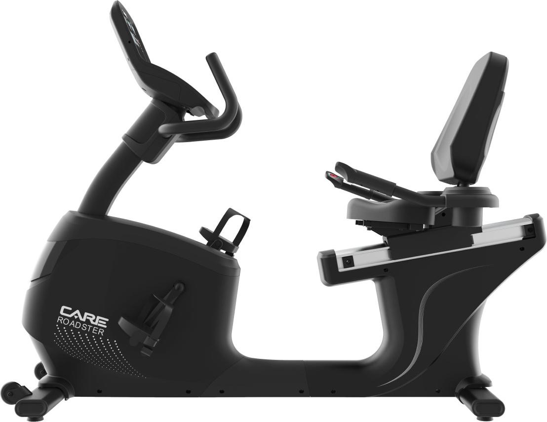 Halbliegefahrrad ROADSTER LED selbstversorgend - CARE - vernetzter Ergometer