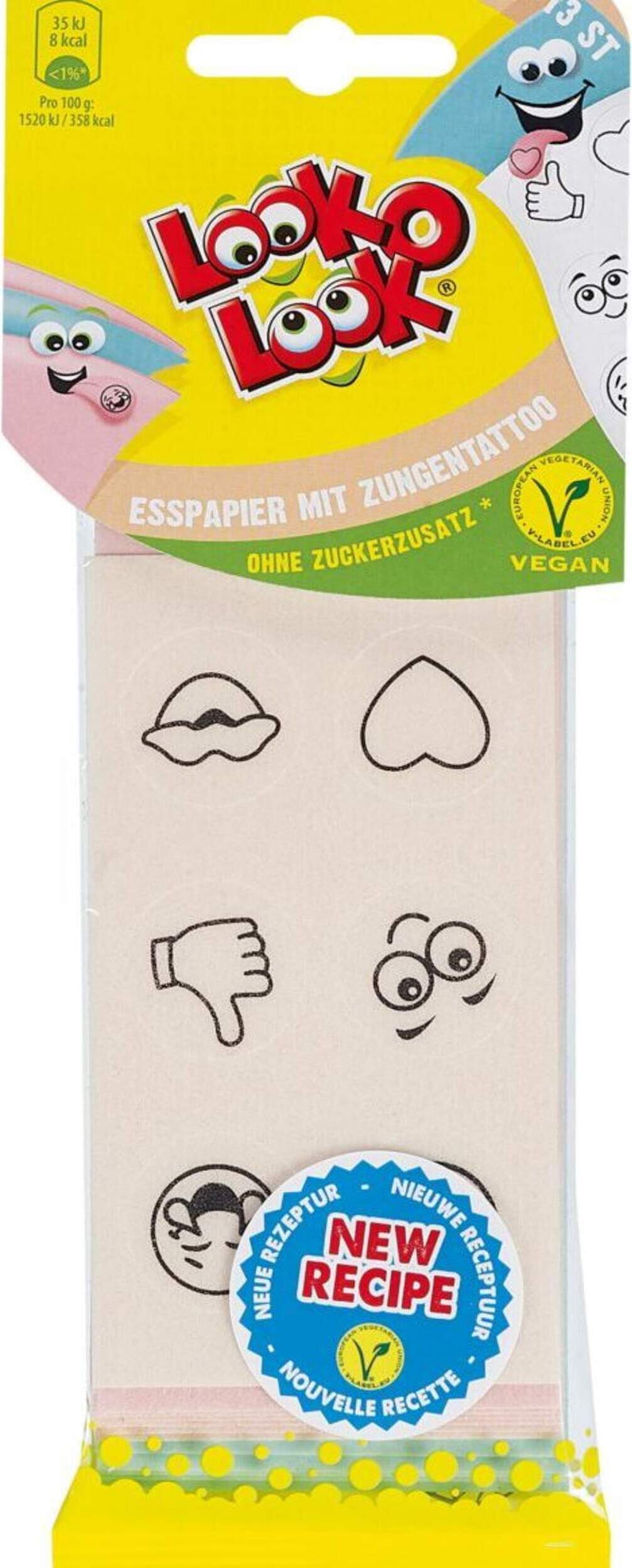 Look-O-Look Knabber Esspapier 30g 720284