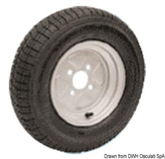 Pneumatische Räder für Hochgeschwindigkeitswagen 4.5/10 - Osculati 02.013.07
