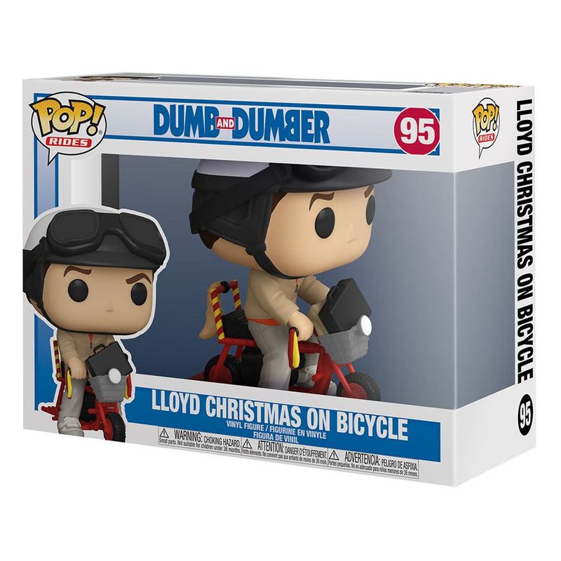 Dumm und Dümmer Dumb and Dumber - Lloyd Christmas on Bicycle 95 - Funko Pop! - Vinyl Figur FK51949