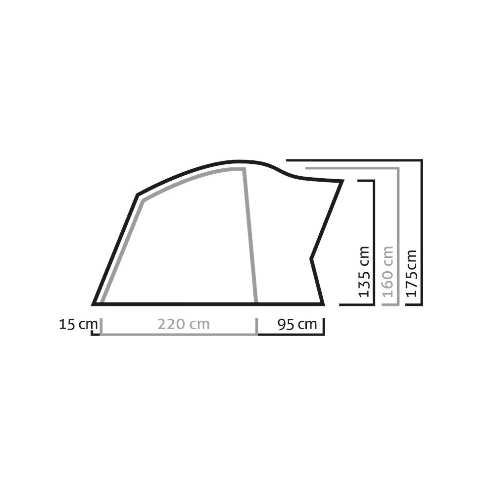Salewa Alpine Hut - 3-Personen Zelt