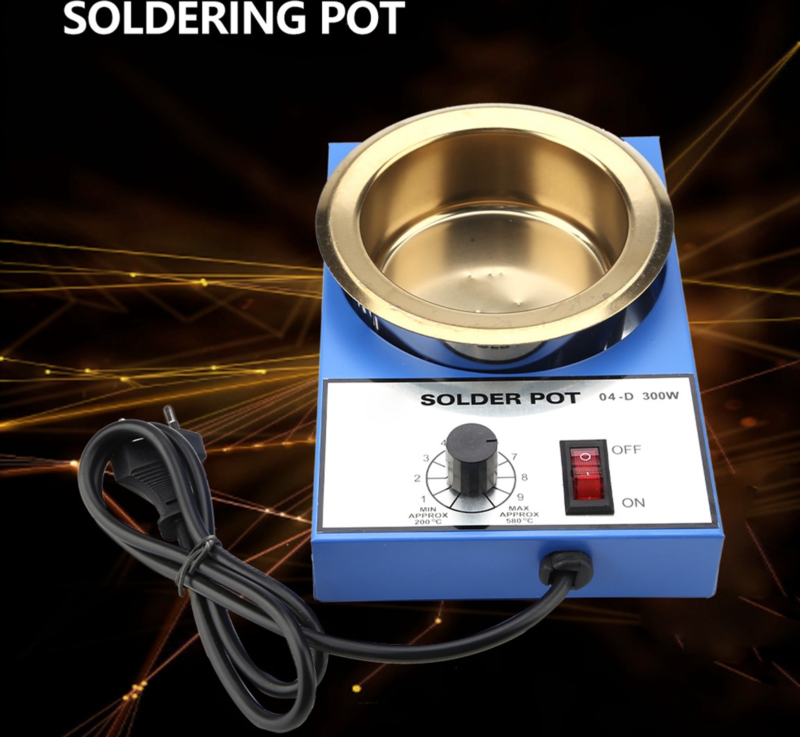 Cocosity 100mm Löttopf Löttopf Entlötbad (300W)