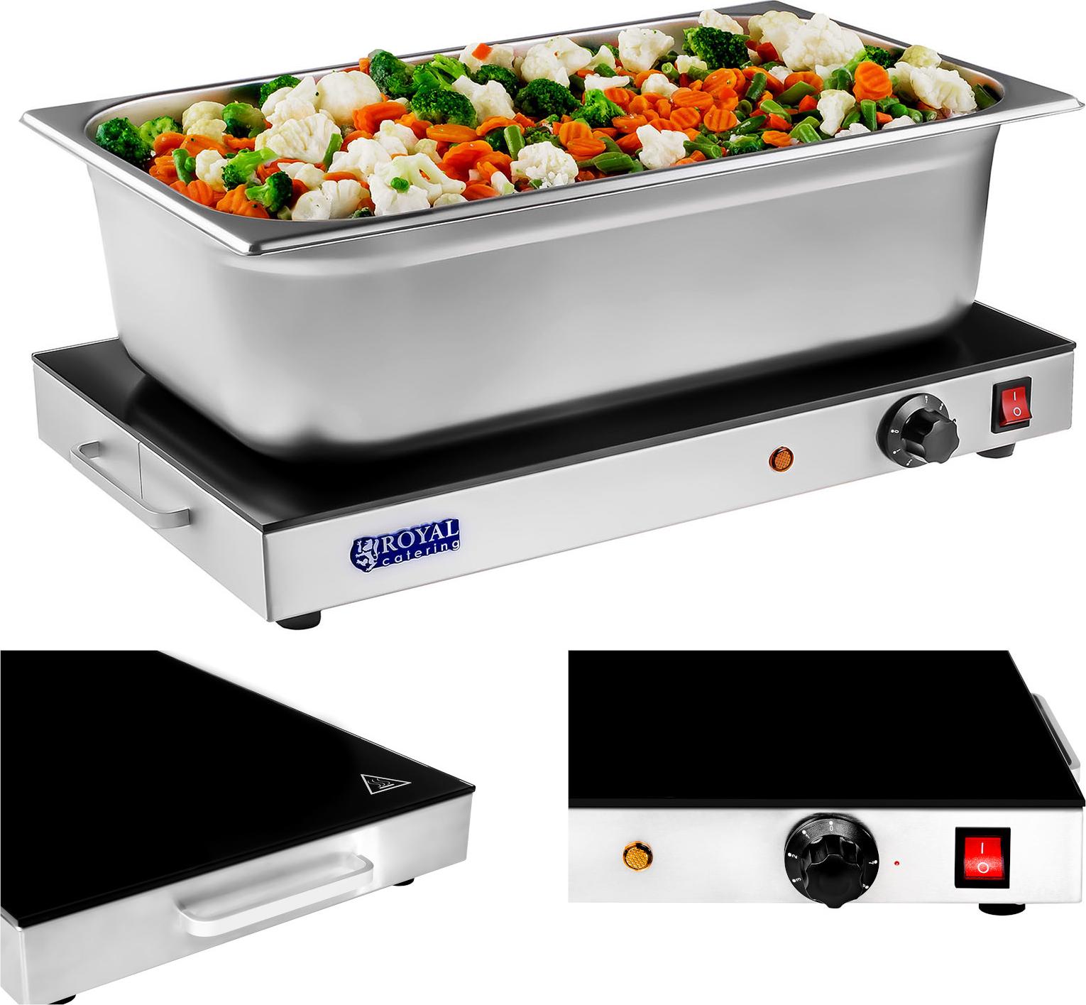 Warmhalteplatte für Tischcatering GN 1/1 Royal Catering GSHB_hp_1000669
