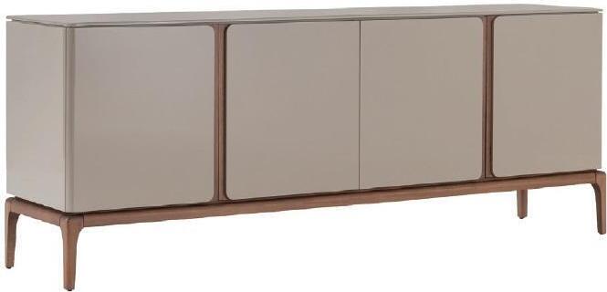 Wohnzimmer Anrichte Möbel Holz beige Stil Modern Sideboard Schrank xxl