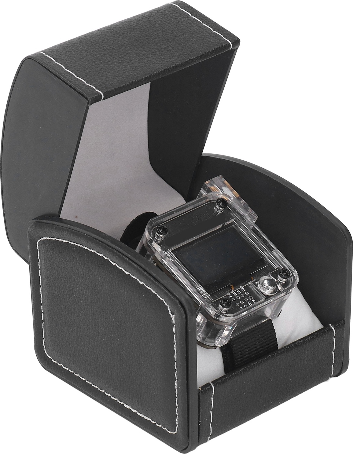 Cocosity 1.3in Programmierbares Entwicklungsboard Smartwatch WiFi Programmierbares Entwicklungsboard Uhr 800mAh