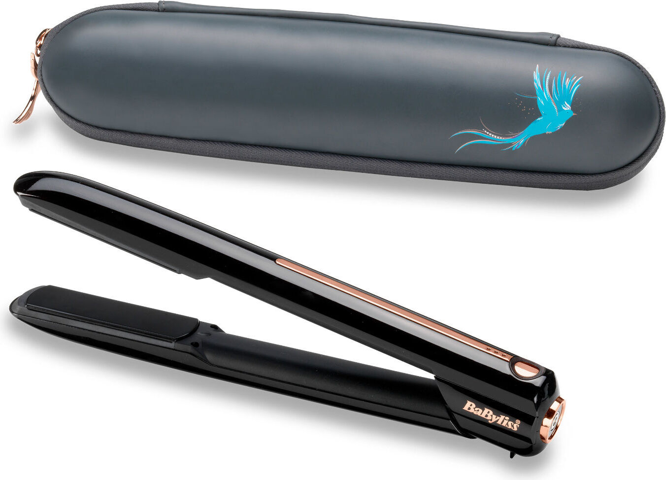 BaByliss Haarglätter Haarpflege Kabelloser Hochleistungs Haarglätter mit Keramikplatten Styling 9000RU