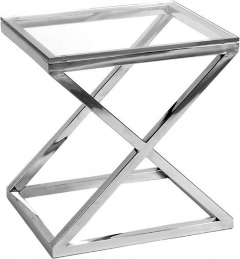 Casa Padrino Luxus Art Deco Designer Beistelltisch 56 x 46 x H. 59 cm - Luxus Beistelltisch 97546