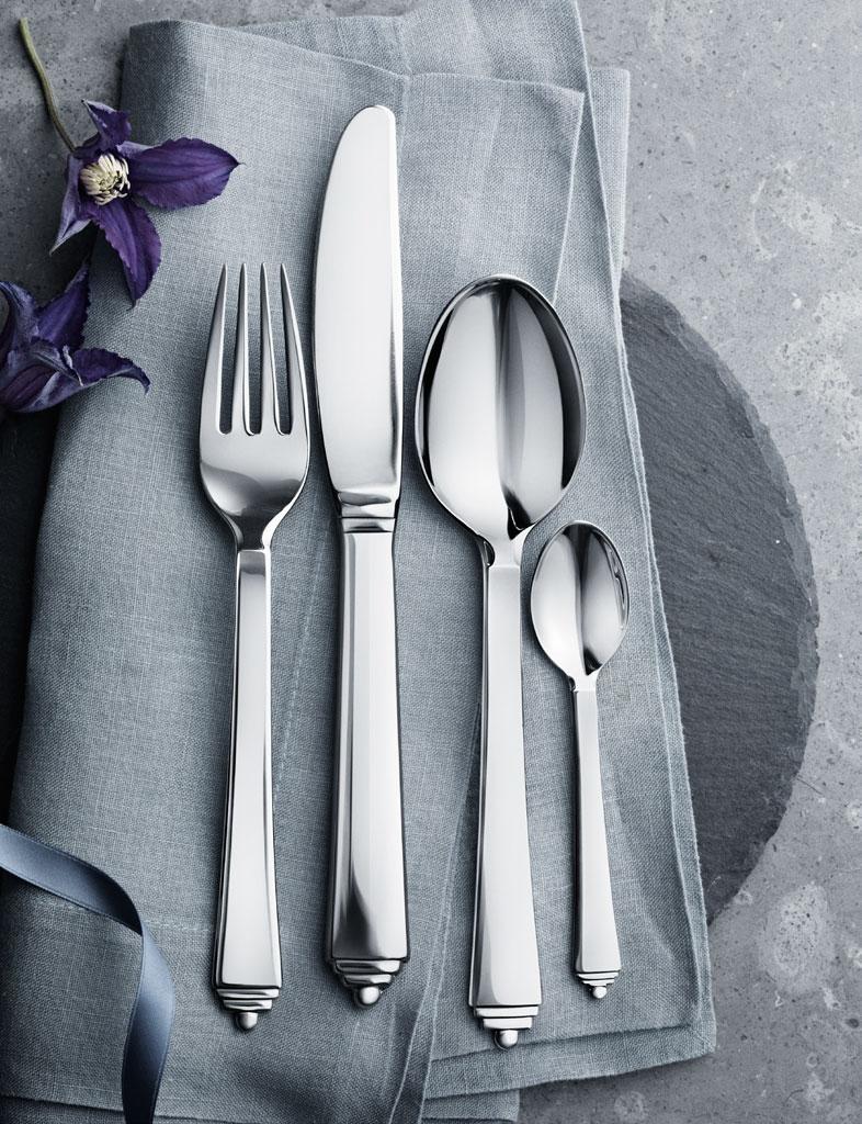 Georg Jensen - Pyramid Dessertbesteck, 8 tlg. 10014993