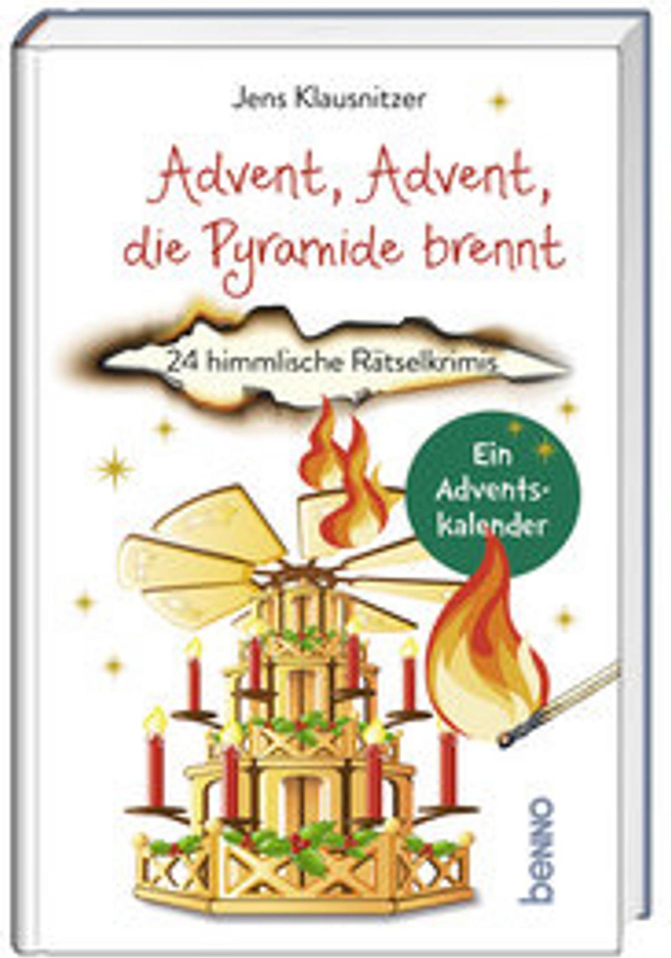 Advent, advent, pyramída horí: 24 nebeských mysterióznych trilerov. Adventný kalendár