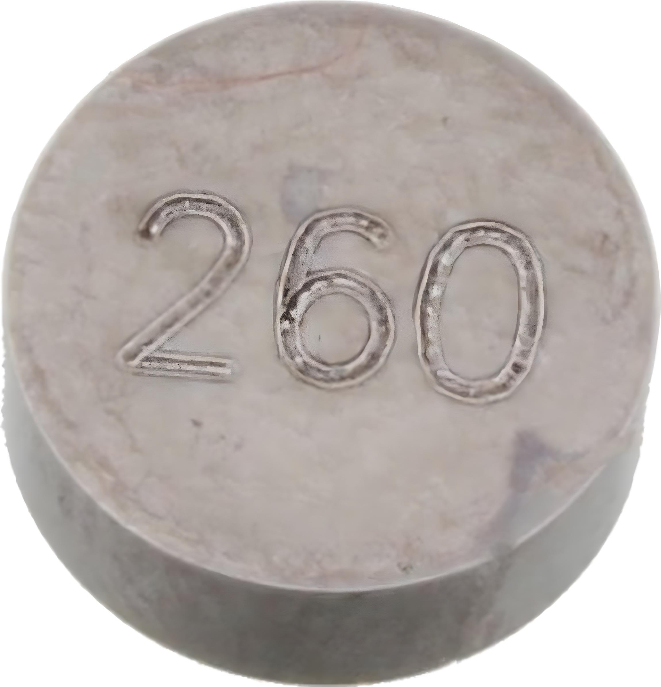 Ventil-Einstellplättchen JMP 7,5mm 2,60 für Suzuki GSX 12 FA F / GSF Bandit SA , Honda CBF A 50 / 125 / 150 / 250 / 300 / 320 / 321 / 400 / 450 / 500 / 510 / 530 / 600 / 630 / 636 / 650 / 660 / 675 / 689 / 700 / 750 / 765 / 779 / 800 / 847 747.08.82