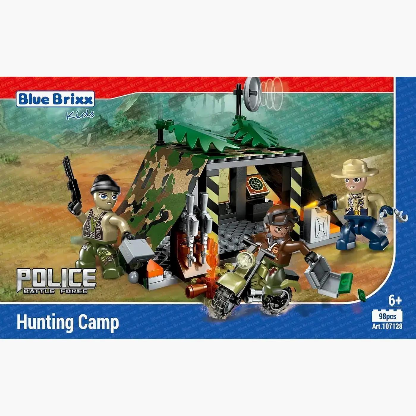 Blue Brixx 107128 Jäger-Camp