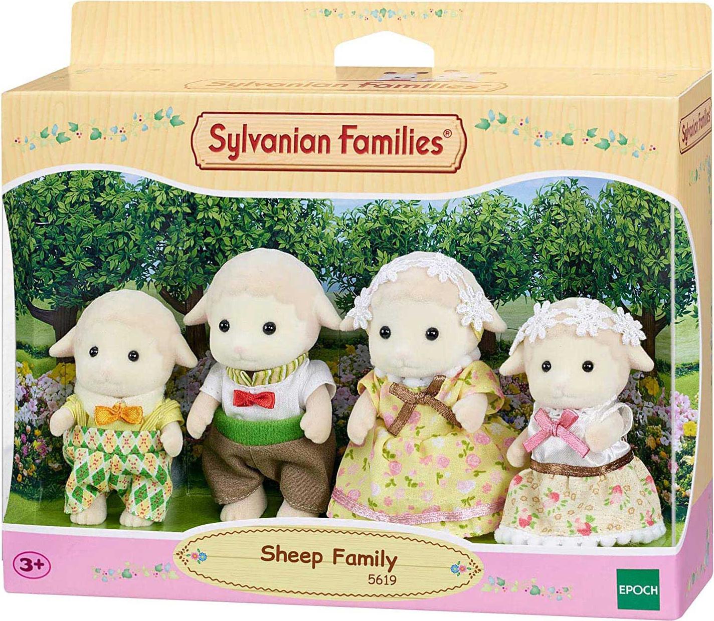 Sylvanian Families|EPOCH Sylvanian Families 5619 Schaf Familie