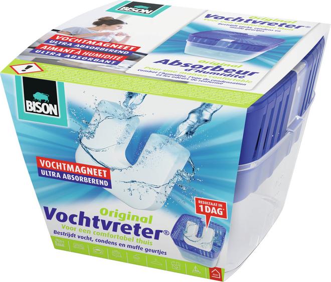 Bison Feuchtigkeitsabsorber Original Feuchtigkeitsmagnet 450gr | 2 Stk 1731972