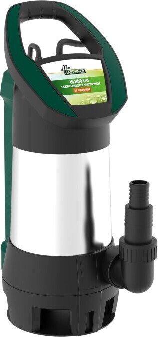 Ponorné čerpadlo na odpadovú vodu Mr Gardener, 750 W, výtlak: 15000 l/h, 5095