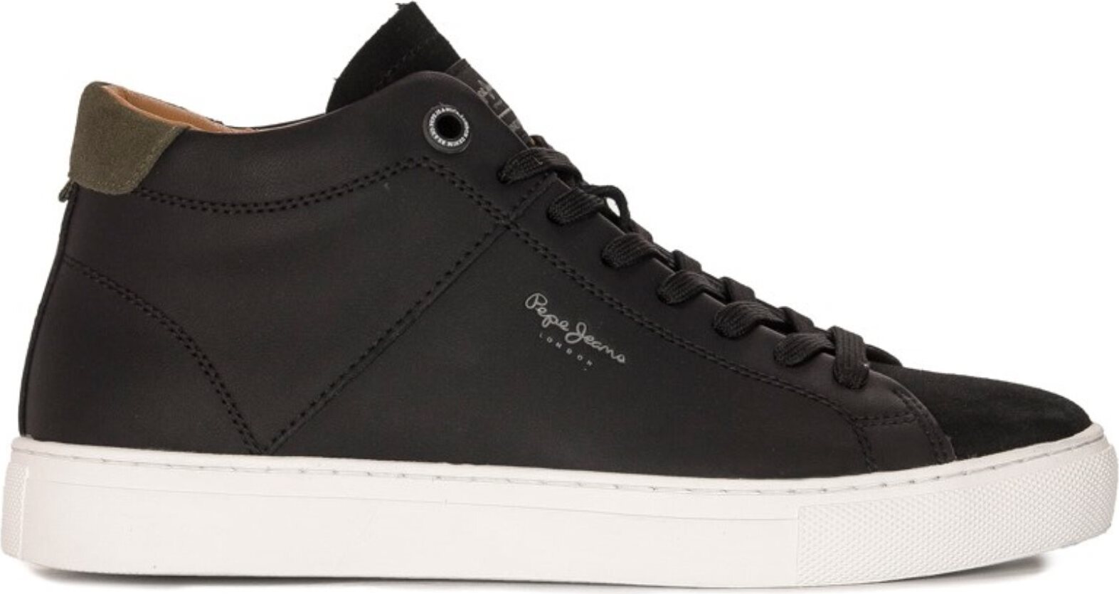 Pepe Jeans Obuv Joe Cup Half Boot Black, PMS30842999