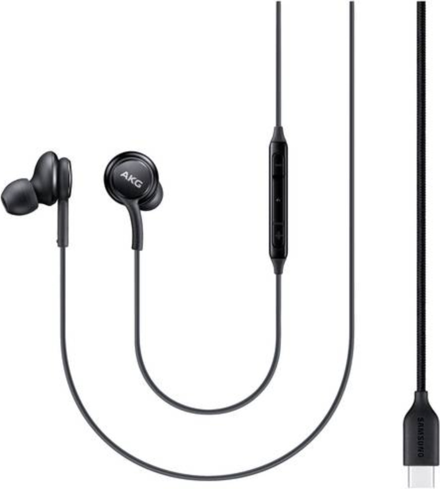 Stereo slúchadlá Samsung EO-IC100 čierne / zo zariadení / pripojenie USB-C