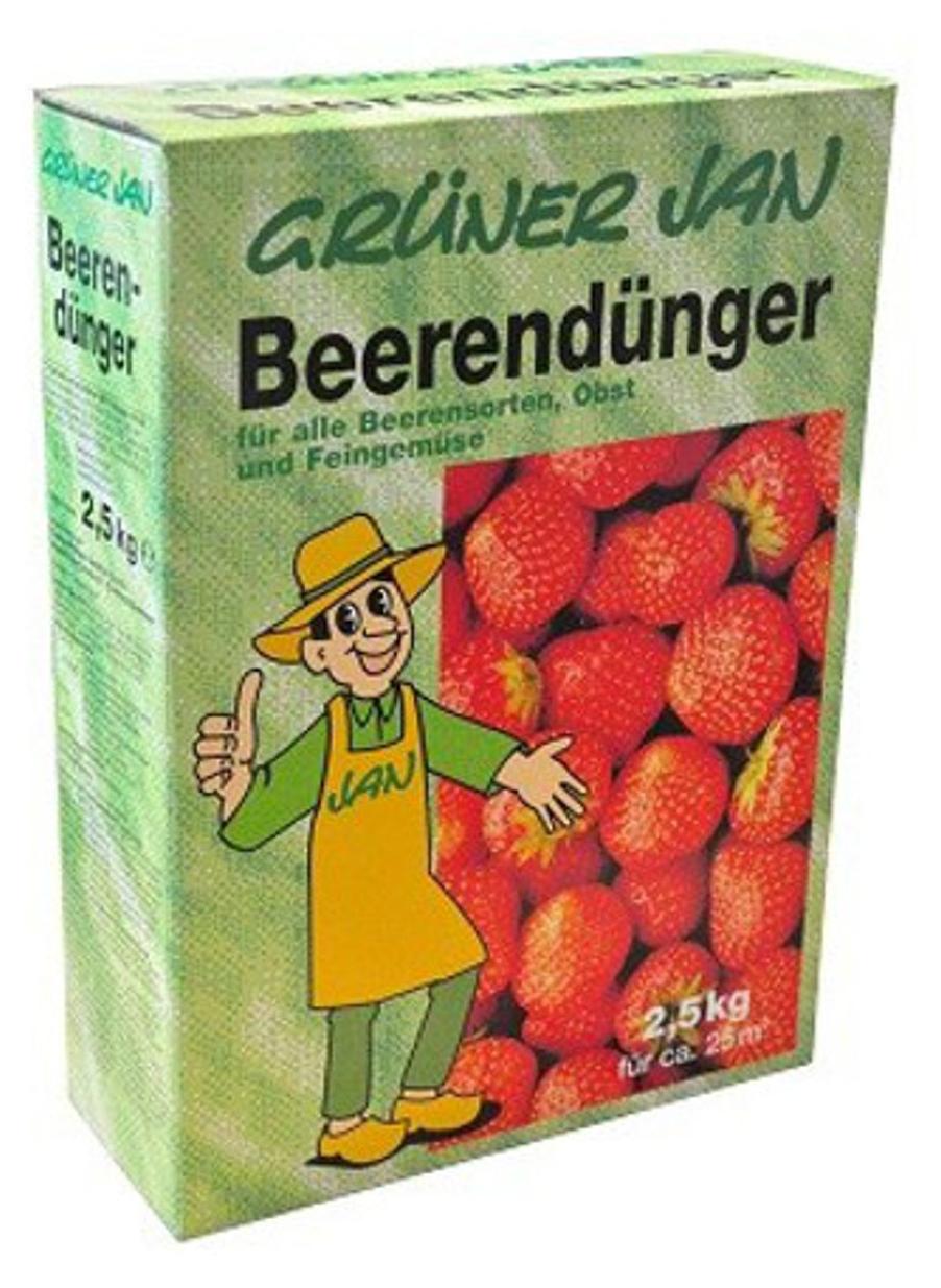 Buri Organisch-mineralischer Langzeit Beerendünger für Beerensträucher und Obstgehölze chloridarm 5 kg