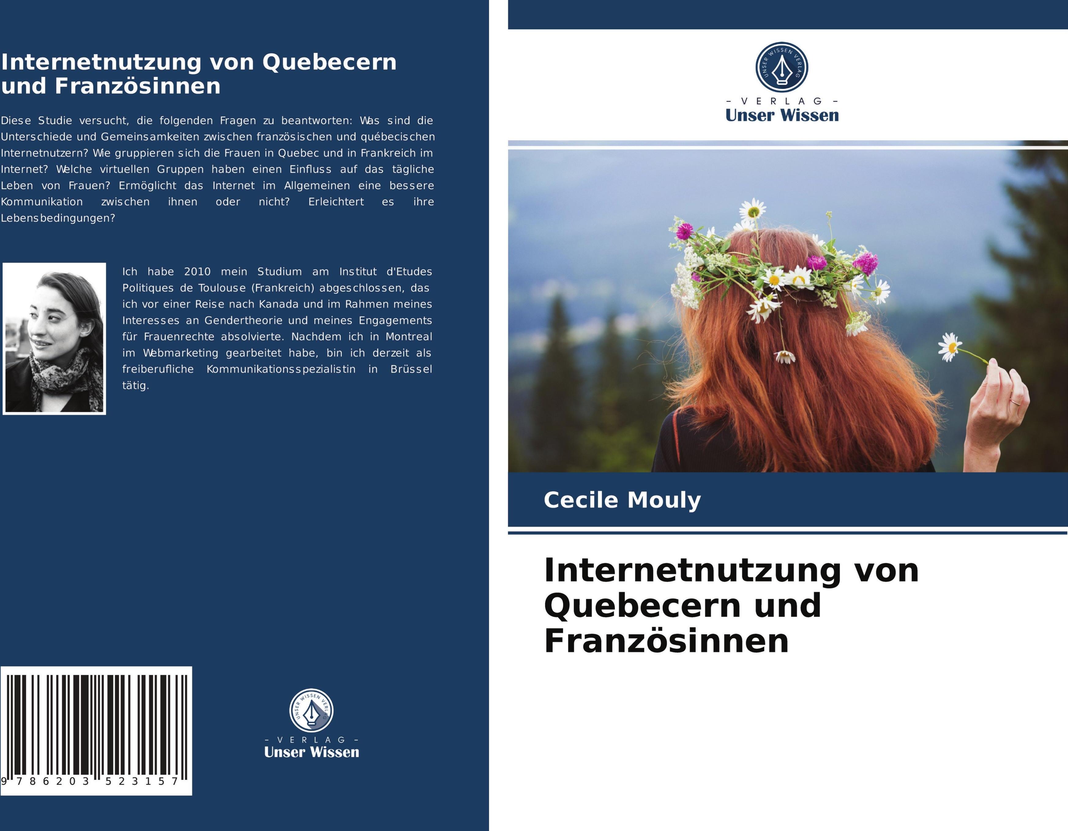 Sonstige Verlage Internetnutzung von Quebecern und Französinnen