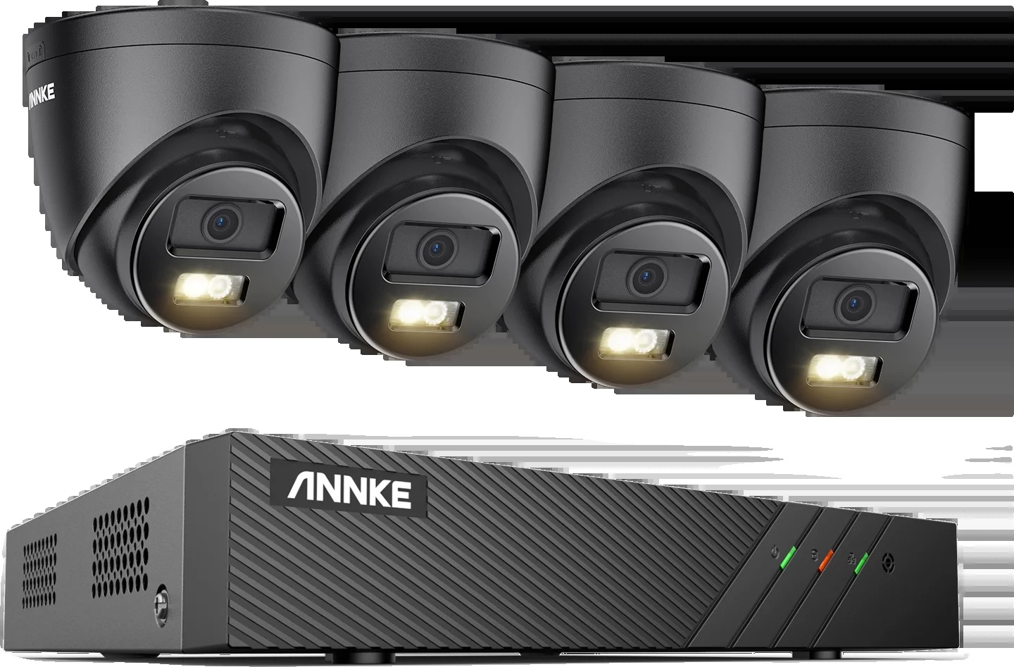Bezpečnostný kamerový systém IP, inteligentný s dvojitým osvetlením, 6MP HD kvalita, 8CH 4dielne súpravy I51EH, 1T