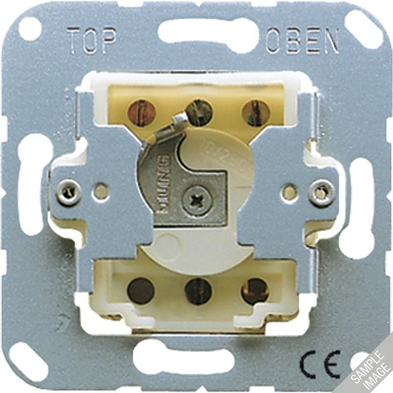 JUNG 138.18 Elektroschalter Key-operated switch 1P Metallisch (138.18)