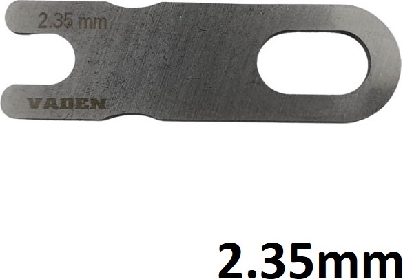 VADEN Volvo 2,35 mm Injektor Abstand Ausgleichslamelle einstellen | VAD130005008 4593313307