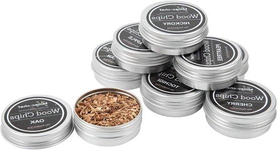 OEM Holzchips für Cocktailroker, Whisky, 8 Stück, fein, für Fleisch und Käse 2026