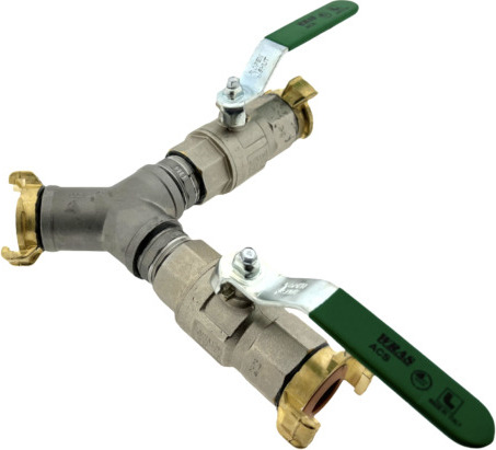 MBS FIRE Trinkwasser Y- Verteiler Storz GEKA Plus 1" Trinkwasserverteiler Edelstahl