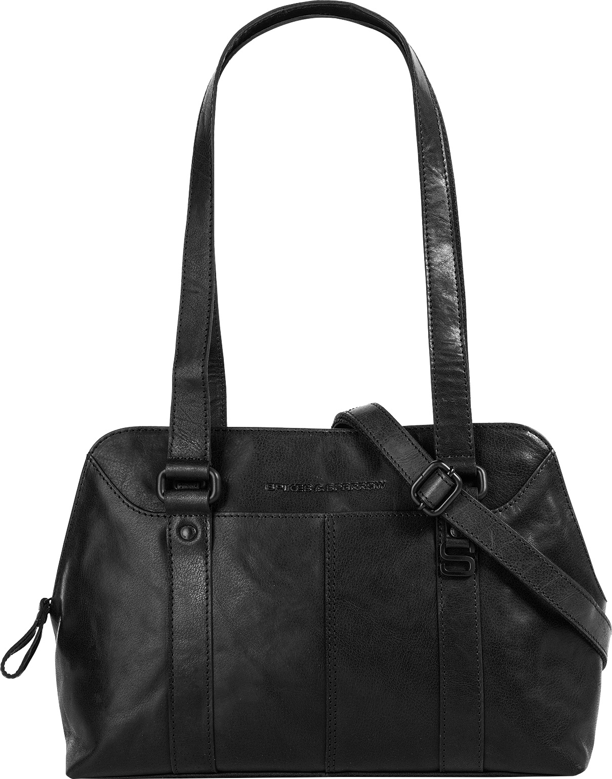 Spikes & Sparrow Handtasche Damen 021280 schwarz A119100