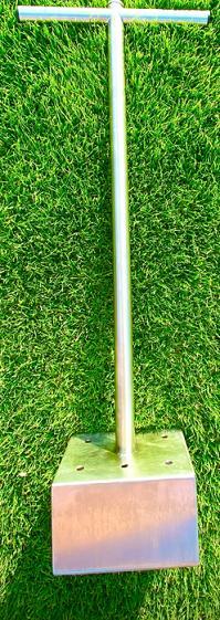 Lochkrone Edelstahl quadratisch 200x200 mm