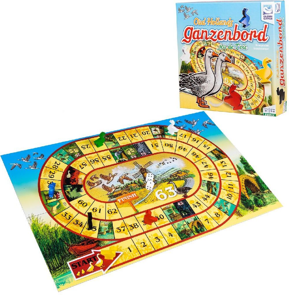 Clown Games Gänsespiel De Luxe – Brettspiel 2010370