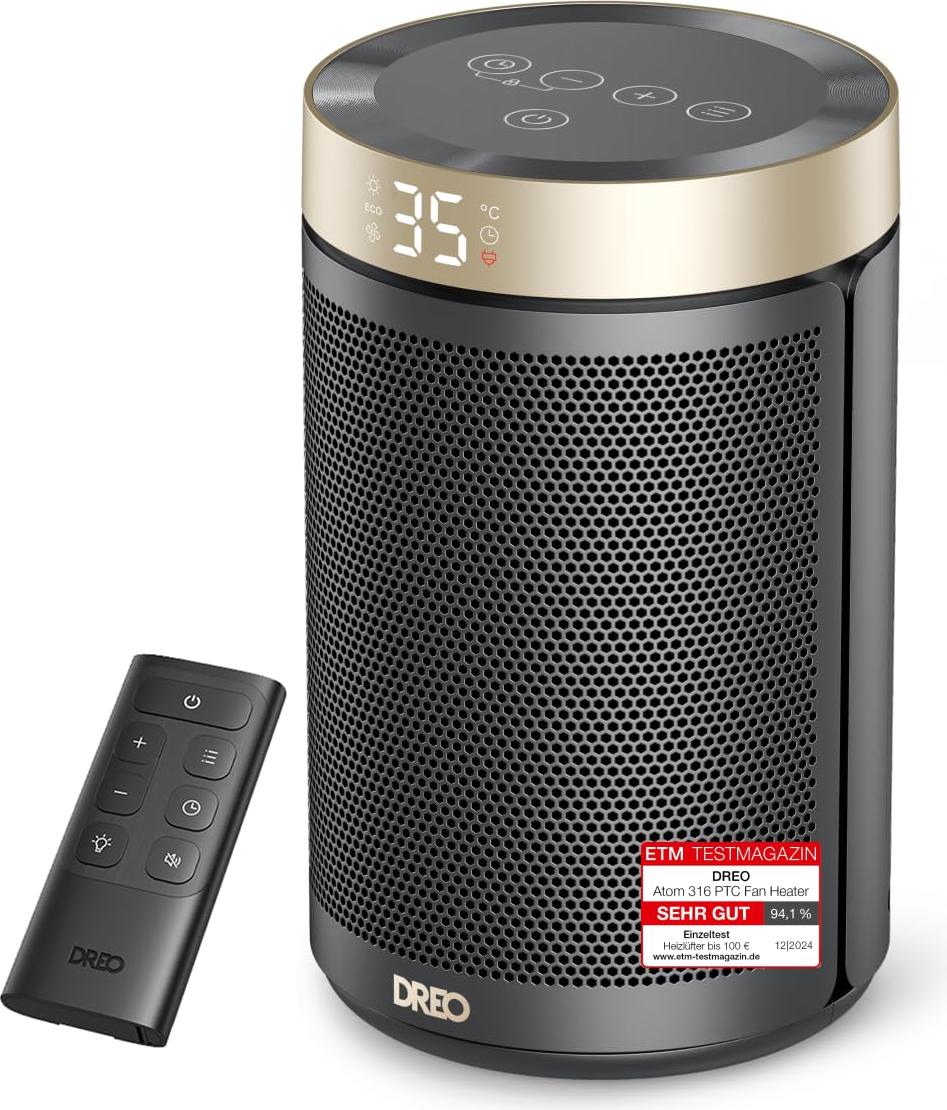 Dreo Heizlüfter: Effiziente Wärme und leiser Betrieb für jeden Raum