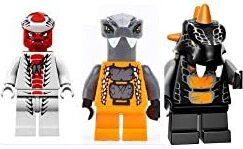 LEGO® Ninjago - Snappa, Bytar a Čokun