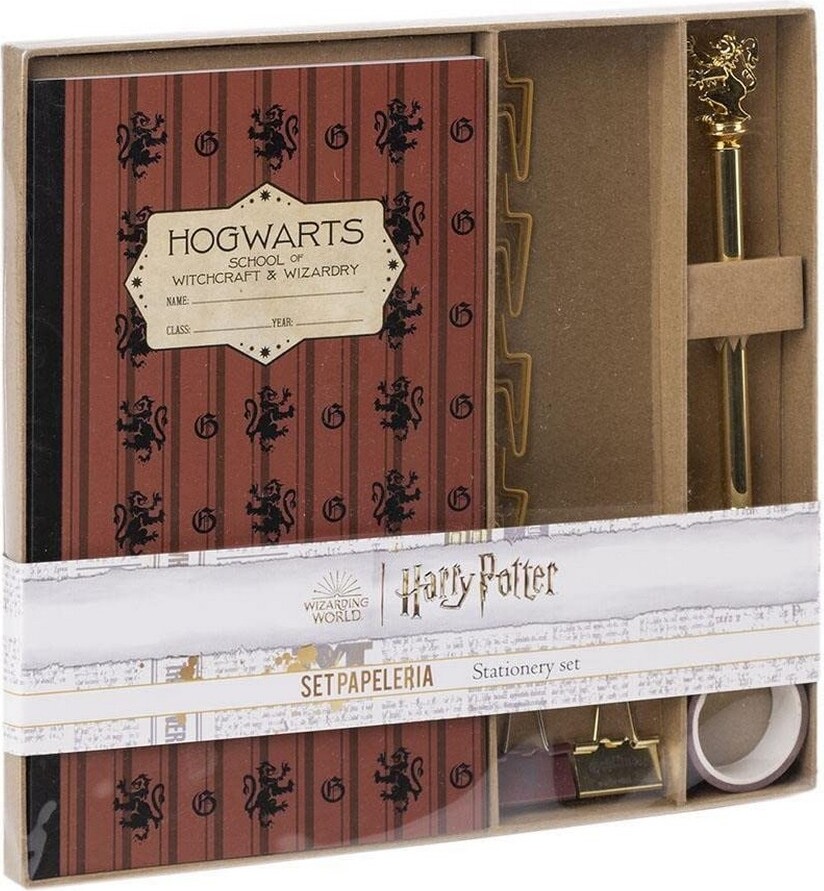 Papierwaren-Set Harry Potter Rot