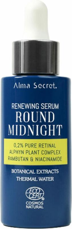 Alma secret ROUND MIDNIGHT Serum mit reinem Retinal 0,2% 30 ml