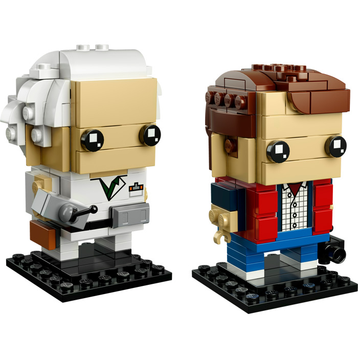 LEGO BrickHeadz Marty McFly & Doc Brown, Stavebnica, 10 rok / roky, 240 kusov, 237 g