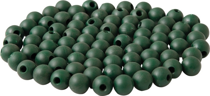 Josef Steiner Zierkugeln Kunststoff - 100 Stück, Farbe: grün