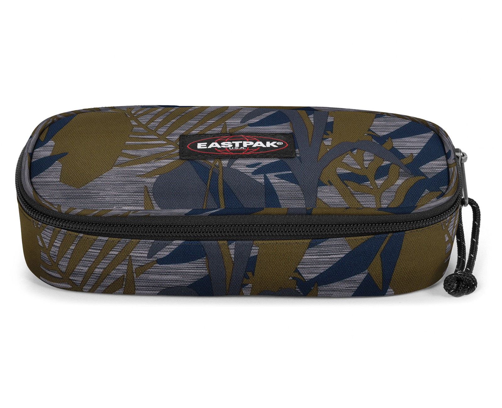 Eastpak Benchmark Single Federmäppchen – Schlankes Design, 21 Cm, Grau, 100% Nylon